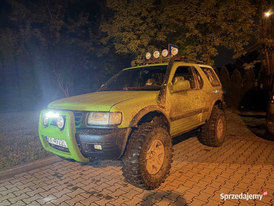 Opel Frontera Hulk 32 V6 LPG gotowa do ciężkiego małopolskie Kraków