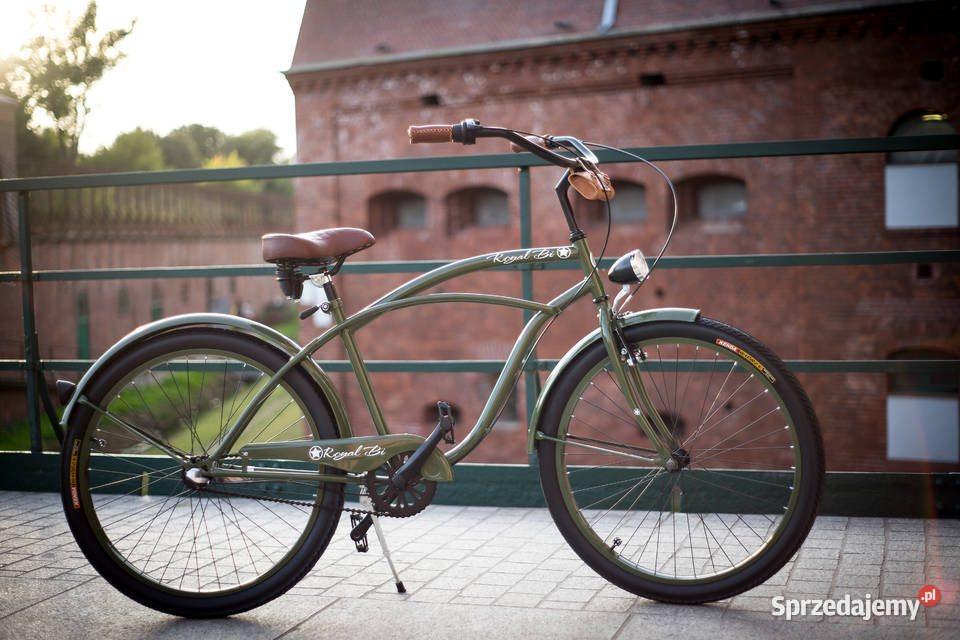 Rower miejski beach Cruiser 26 28 US ARMY kujawsko-pomorskie Toruń