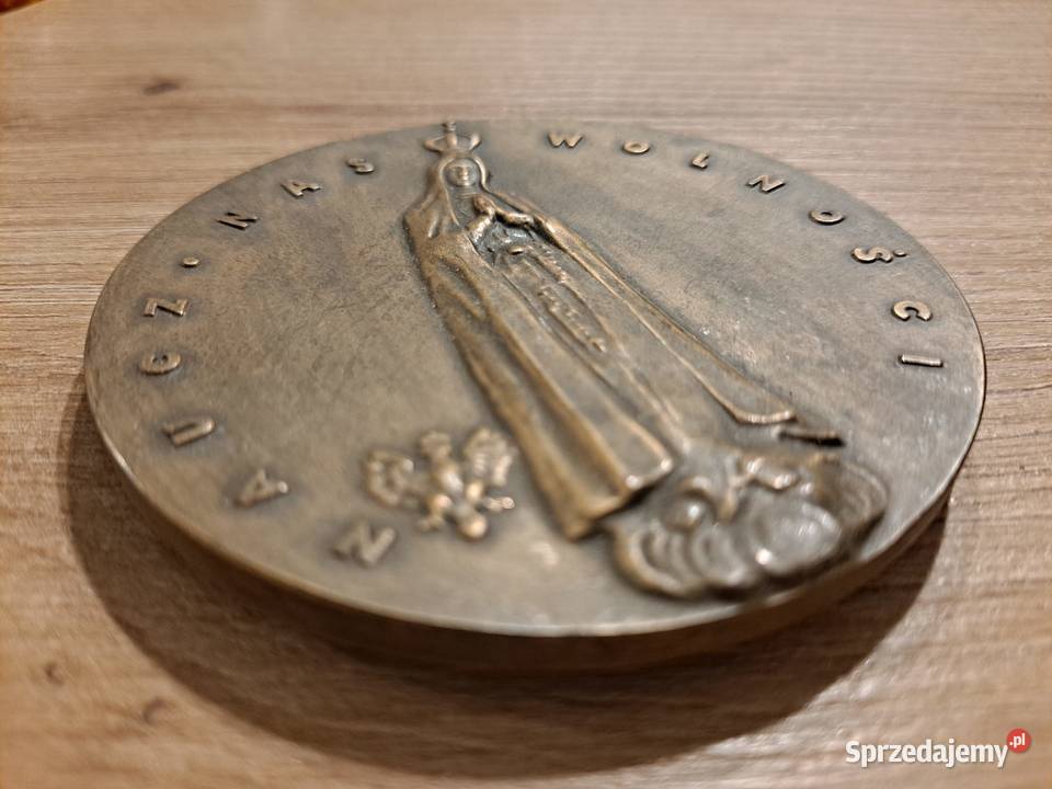 Medal 1992 Koronacja Matki Bożej Fatimskiej małopolskie Kraków