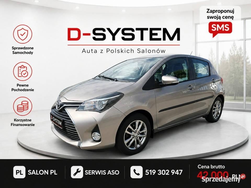 Toyota Yaris 2015 Salon Polska 39 GWARANCJA