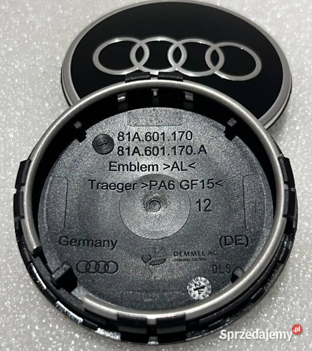 Dekielki emblematy do kół audi Gilowice sprzedam
