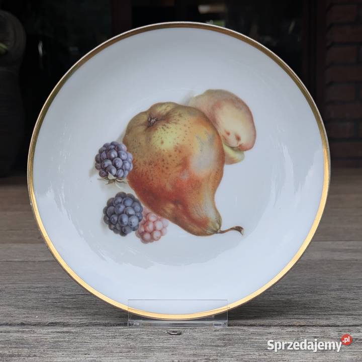 Talerz z owocami 1 Thomas Bavaria Porcelana i szkło Legnica