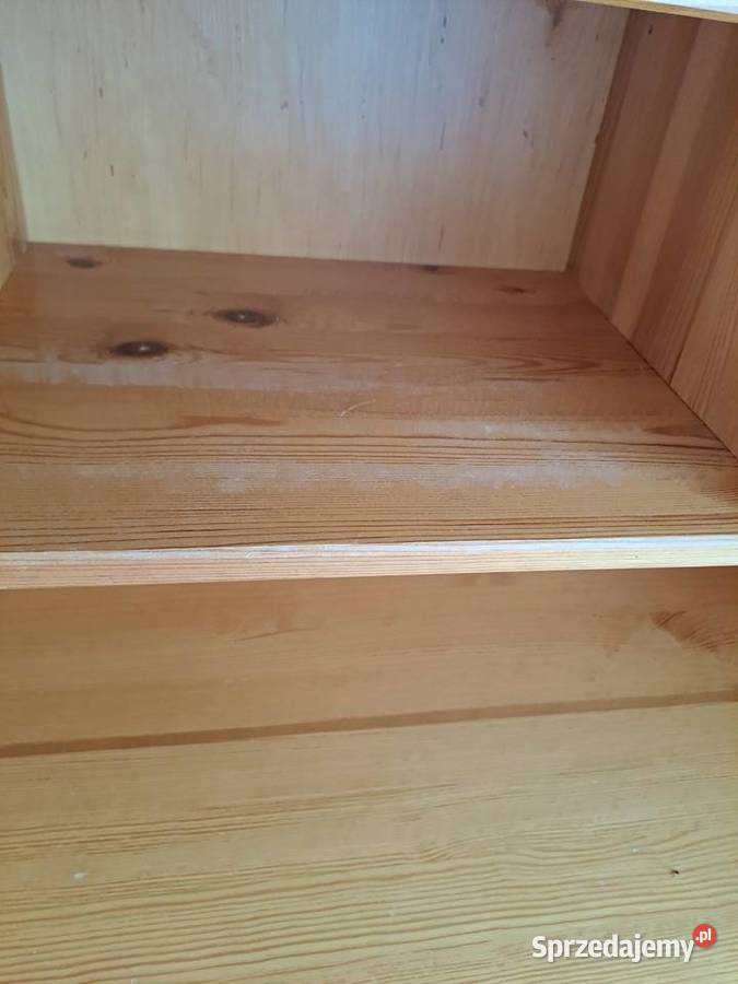 Kredens pokojowy 2 czesciowy gora oszklona Gdynia