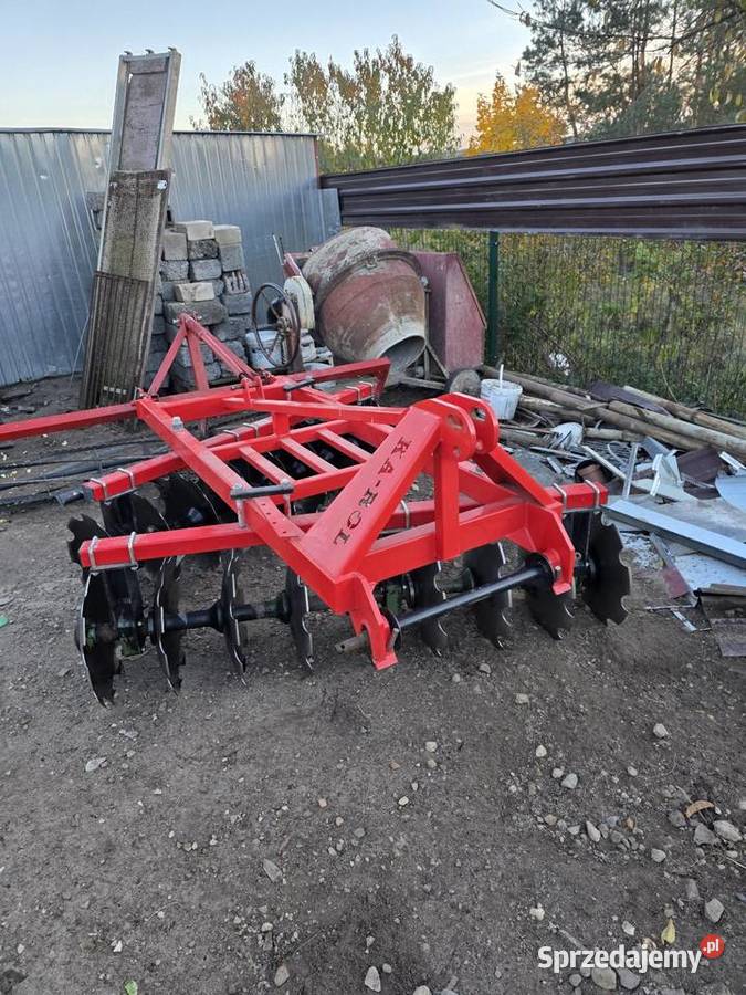 Brona talerzowa 2x9 wałek Brody