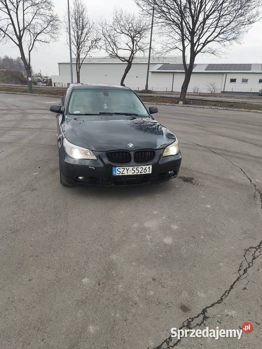 BMW e60 44v8 gaz 2004r bogato wyposażona Siennica Nadolna