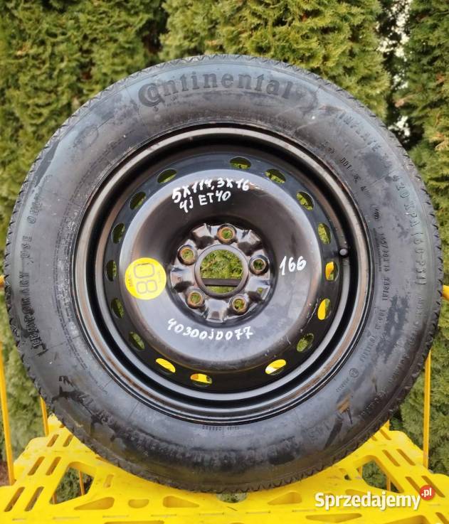 Dojazdówka Nissan 40300JD077 40x 16 5x1143 ET 40 Skołoszów