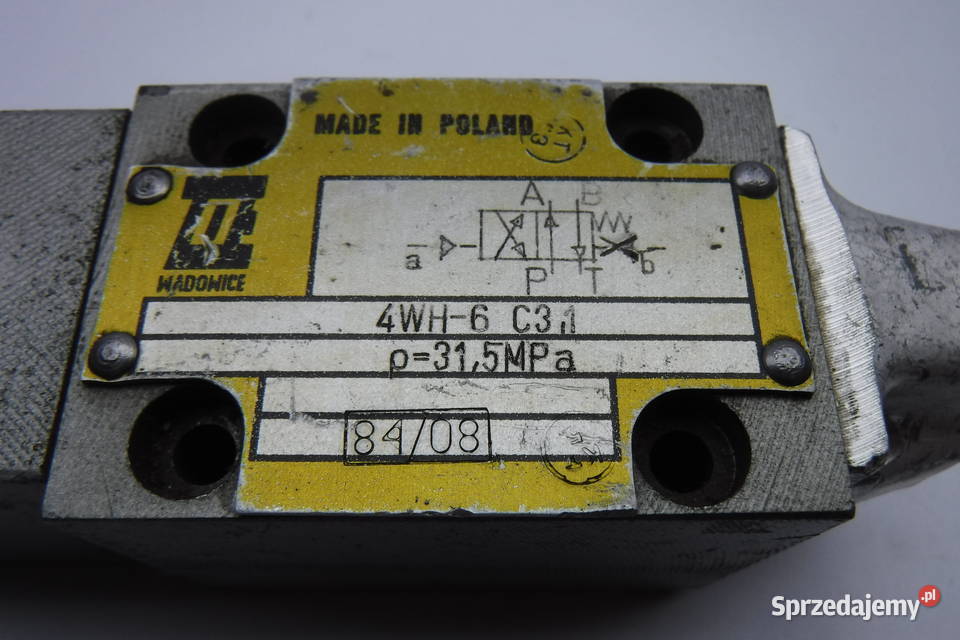 4WH6 C31 Ponar Wadowice p315 MPa 4WH6 valve Otwock