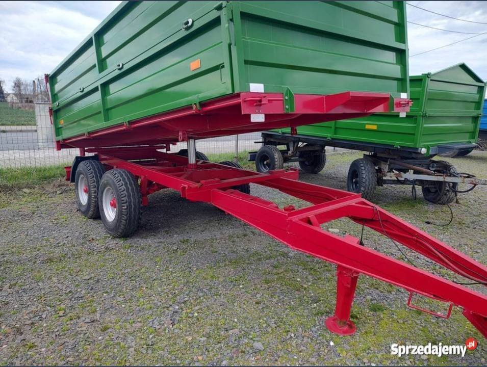 Przyczepa Tandem 3 stronny wywrót opolskie Mokra