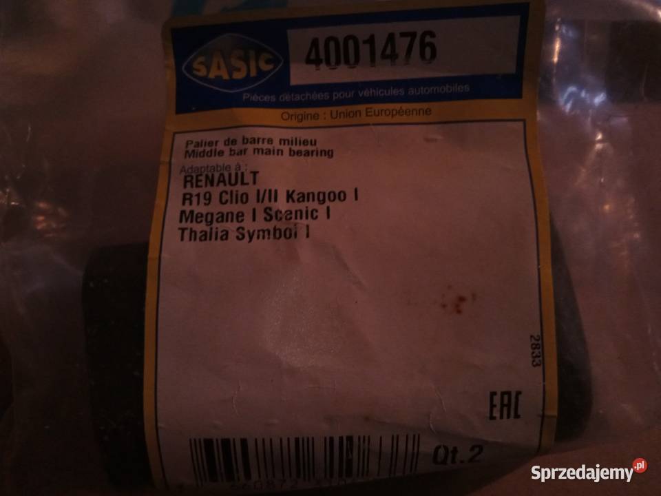 Gumy drążka stabilizatora przód Renault mazowieckie Słupno