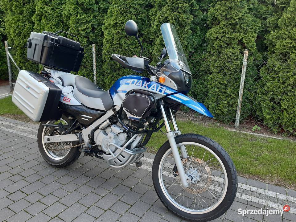 BMW F650 GS Dakar stan zadbany super wyposażony 65600km mazowieckie Suchożebry