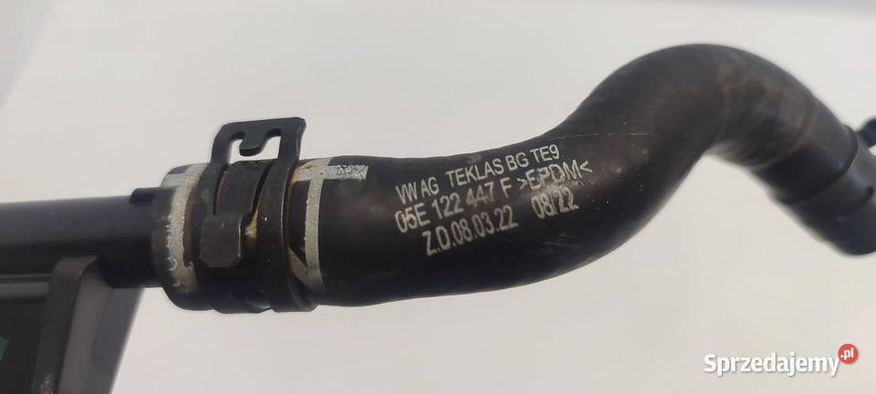 SKODA KAROQ RURA PRZEWÓD WODY 05E122447F