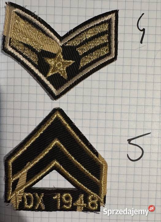 Naszywki na ubrania inne sprzedam