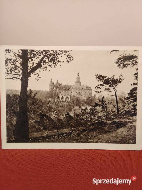 Zamek Książ Pocztówka z 1965 roku Wałbrzych