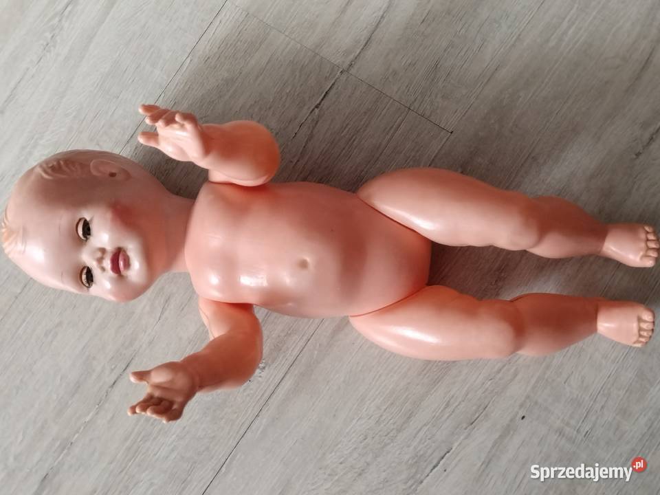 Mała lalka plastikowa celuloid made in Italy Choszczno