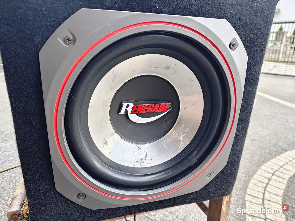 Skrzynia basowa bassowa subwoofer tuba Renegade skrzynie basowe i tuby