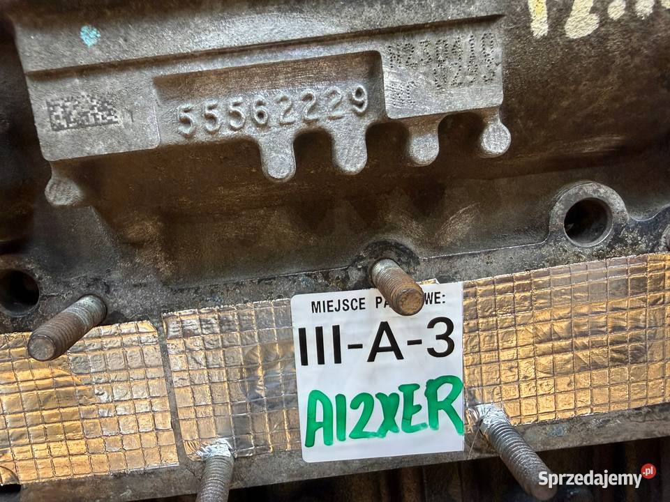 SILNIK A12XER Opel Corsa D 12 16V 86 benzyna 130 osobowe Silniki kompletne Chełm sprzedam