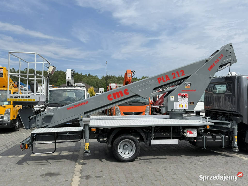 Renault Maxity Podnośnik Koszowy 21m CMC PLA 212 Widełki sprzedam