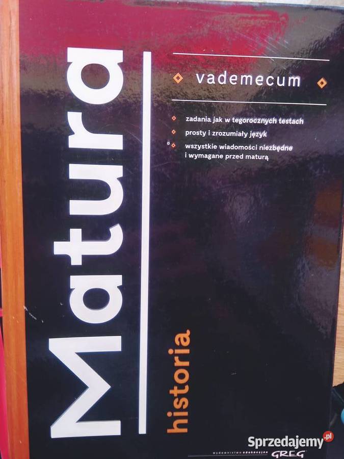 Matura historia Greg podręczniki szkolne używane Warszawa