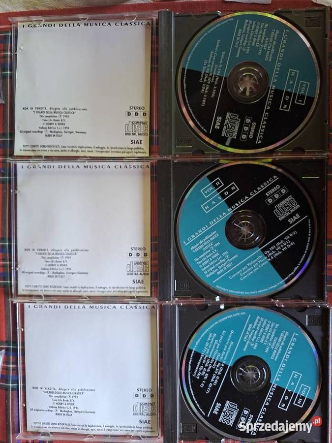 I Grandi Della Musica Classica Haydn 3CD Płyty i kasety Kraków