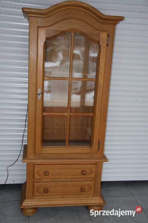 witryna z drewna dębowego nowa warmińsko-mazurskie