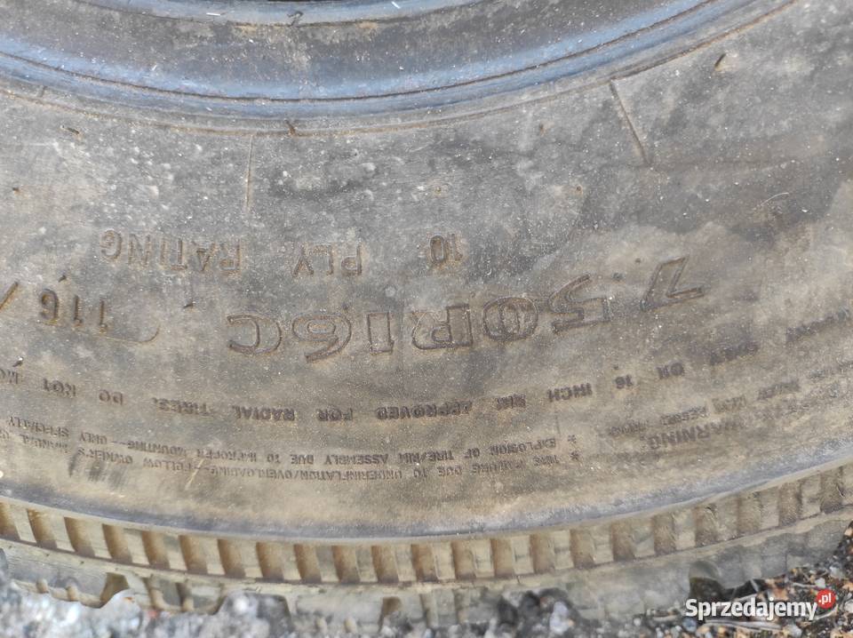 Opona Goodyear Honker 750 R16C świętokrzyskie Ostrowiec Świętokrzyski