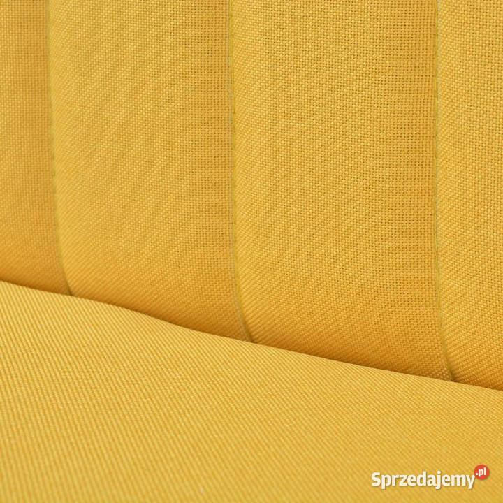 Sofa 117x555x77 żółty materiał WM244074 mazowieckie Warszawa