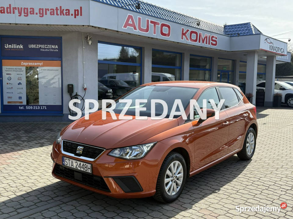 Seat Ibiza Rezerwacja V 2017 kurtyny powietrzne śląskie Tarnowskie Góry