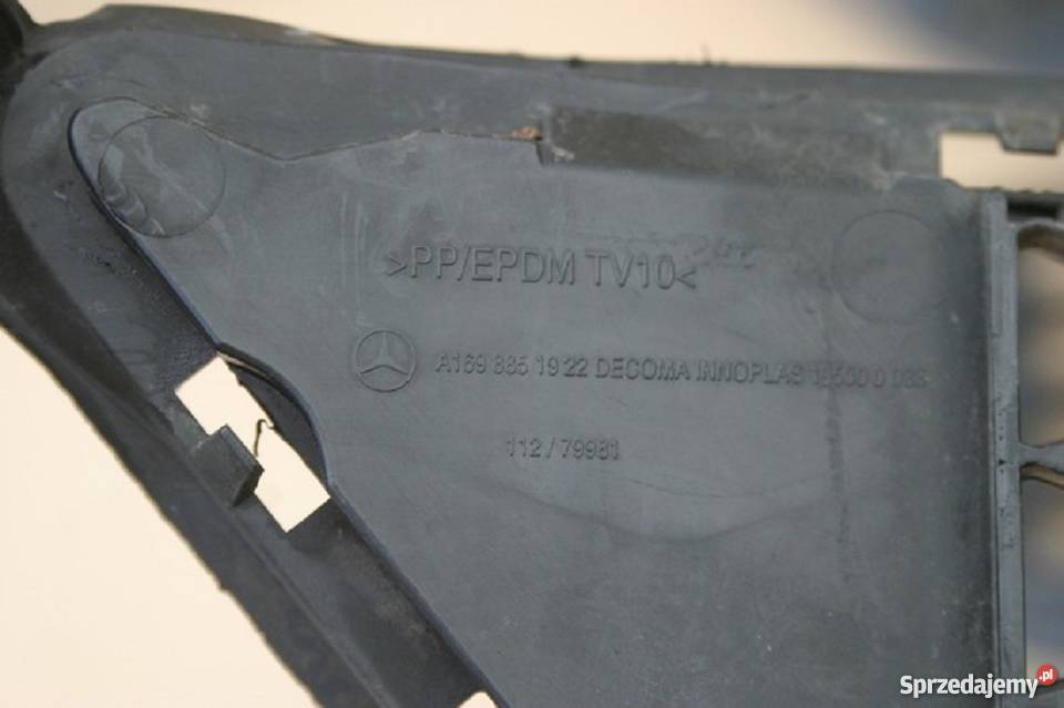 A KLASA B KLASA W169 245 KRATKA ŚRODKOWA Bieleń sprzedam