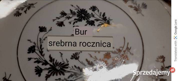 Talerz patera Ohme Szczawienko mazowieckie Warszawa