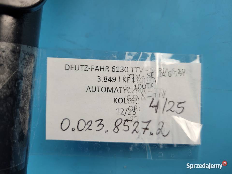 DEUTZFAHR 6130 TTV WSPORNIK PODPORA 002385272 Kolno