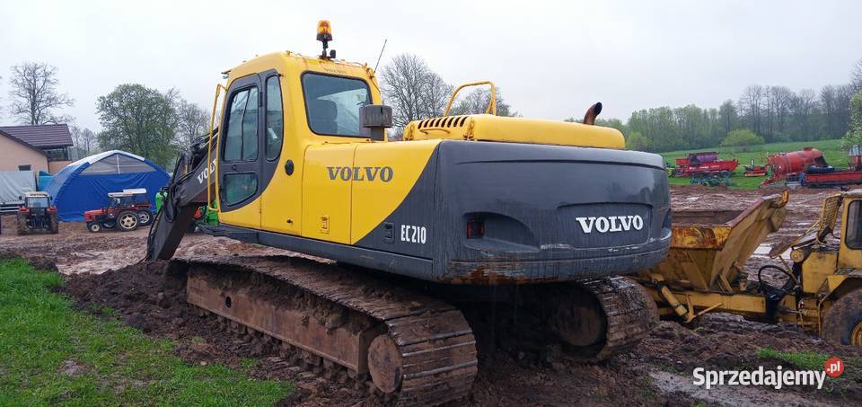Volvo EC210 Koparka Gąsiennicowa Szołtany