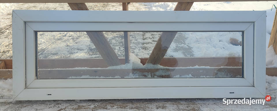 OKNA KacprzaK 142X50 OKNO Używane Plastikowe PCV Siedlce