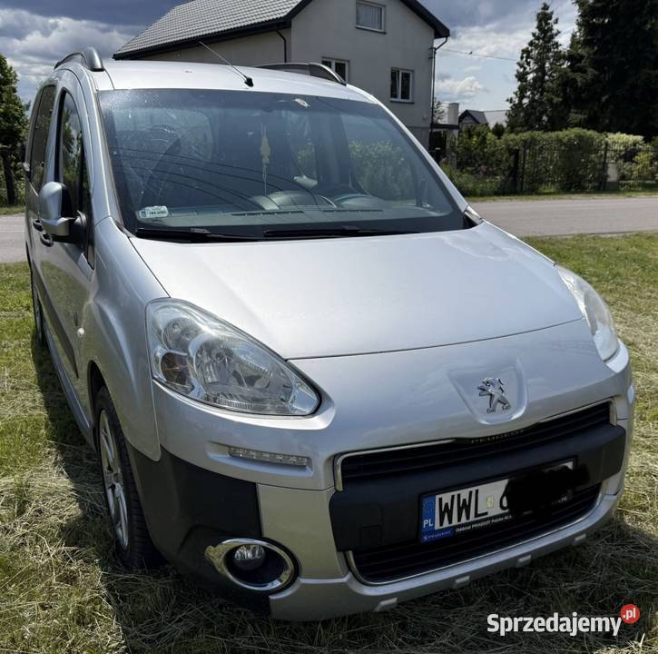Peugeot Partner Tepee 2014 16HDI mazowieckie Nadma