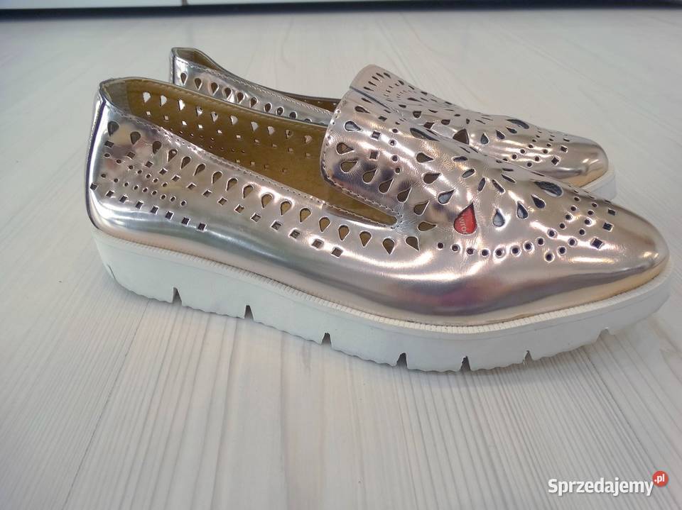 Buty Damskie Półbuty Lordsy Loafersy Marka