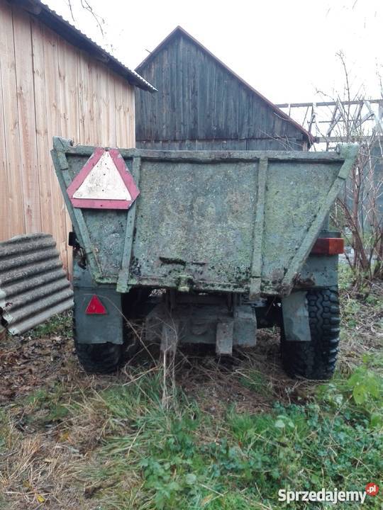 Przyczepa wywrotka nieuszkodzony