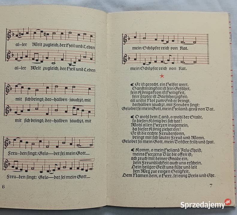 Deutsche Weihnachtslieden mit Noten und Bildern sprzedam