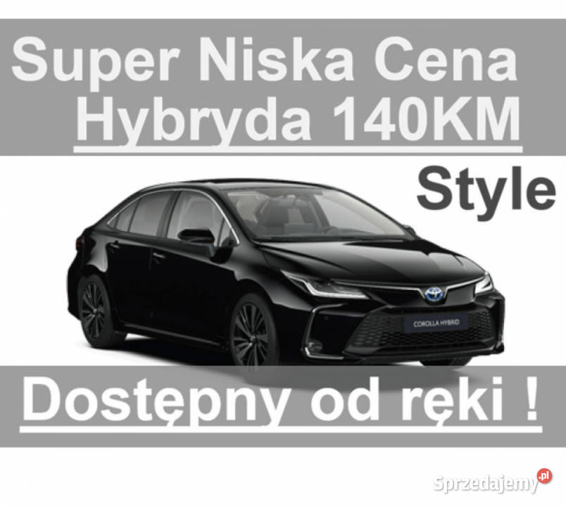 Toyota Corolla 140 Wyprzedaż 2025 Martwe Pole Szczecinek