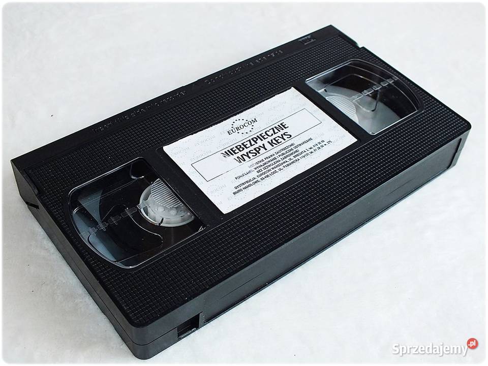 Kaseta VHS Nagrany Film Niebezpieczne Wyspy Keys lubuskie