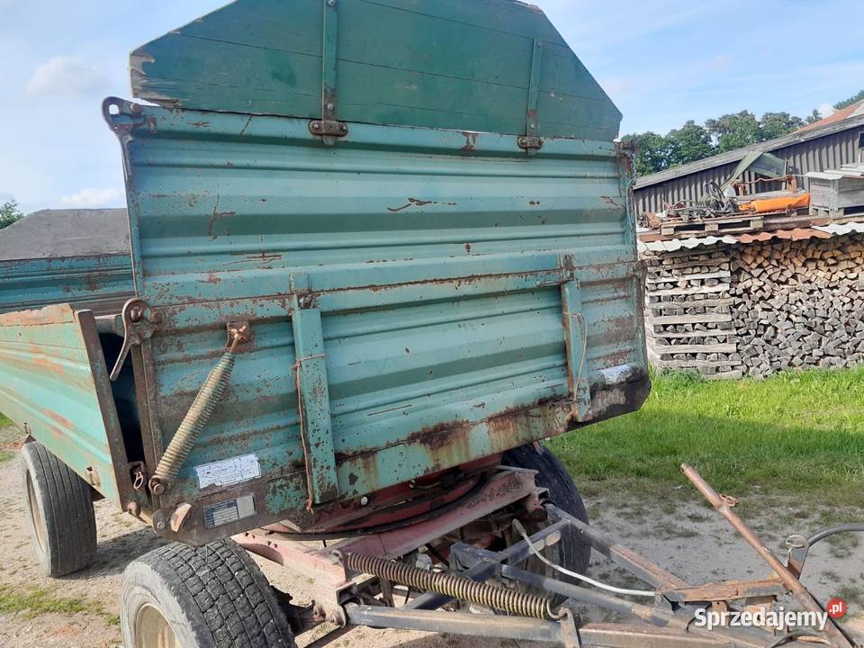 Przyczepa Wywrotka 8 t Niemcy lubelskie