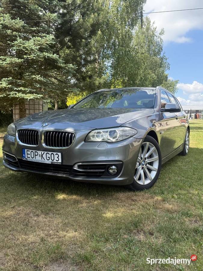 BMW 520d F11 2014r Bogate Wyposażenie elektrochrom. lusterka boczne