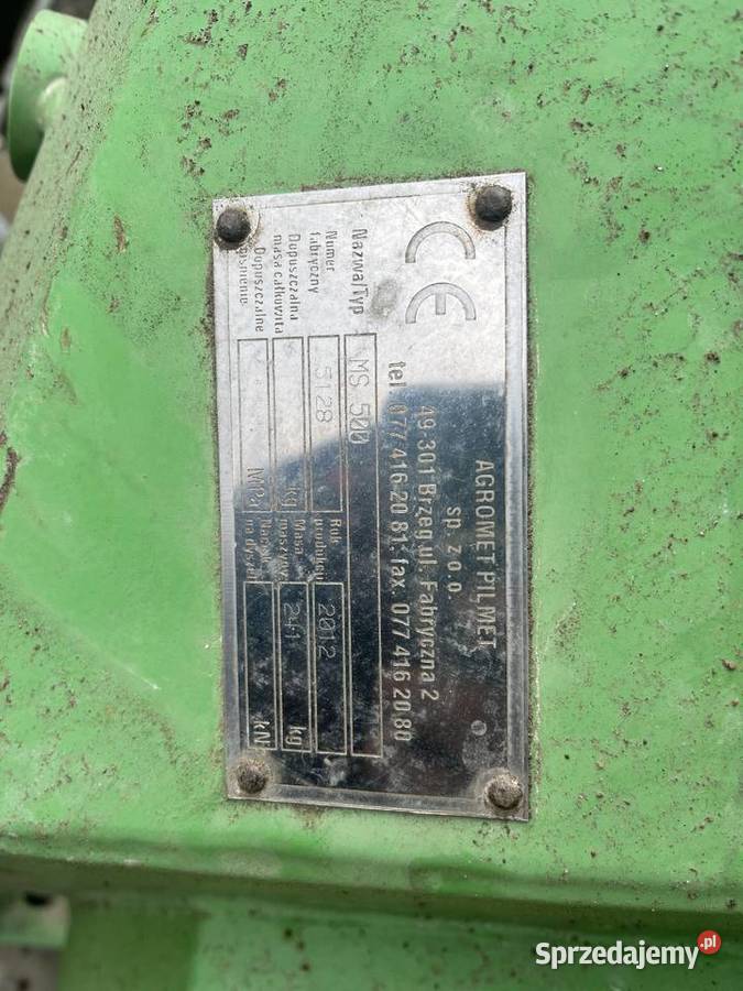Rozsiewacz Unia MS400 MS500 Rolnictwo
