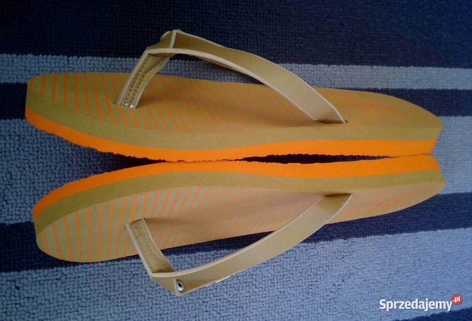 Nowe japonki w cielistym kolorze rozmiar 40 pianka lubelskie Radzyń Podlaski