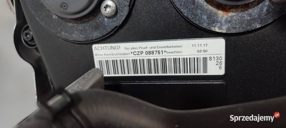 VW TIGUAN II SILNIK KOMPLETNY 20 TSI 74 CZPA sprzedam