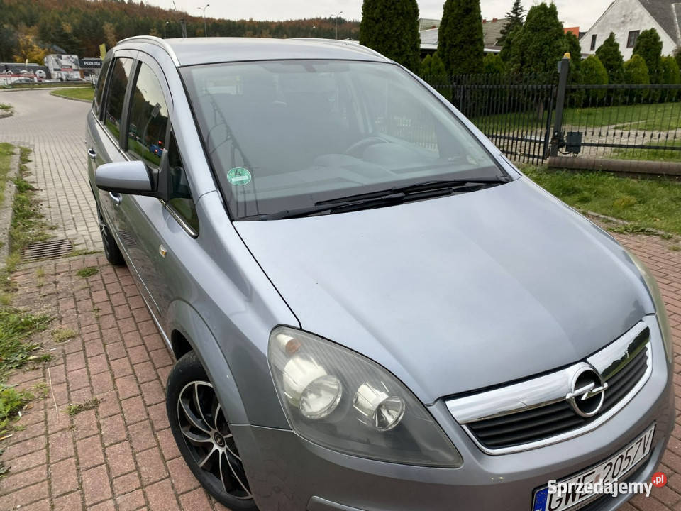 Opel Zafira 16 Benzyna7 miejsc10 Wejherowo sprzedam