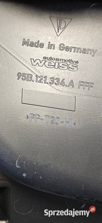 PORSCHE MACAN GTS KIEROWNICA POWIETRZA PRAWA Kierownice powietrza Międzychód