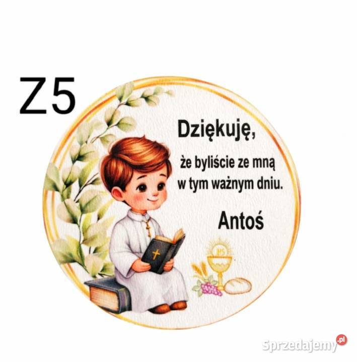 Kolorowe magnesy na Komunię wyjątkowe Sucha Beskidzka