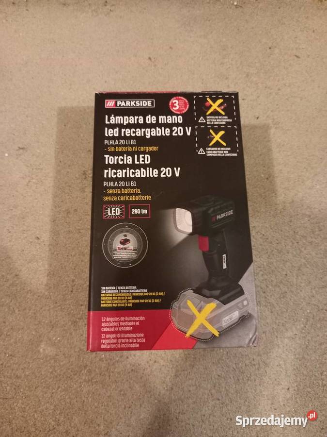 Sprzedam latarkę akumlatorową nową firmy Chełm sprzedam