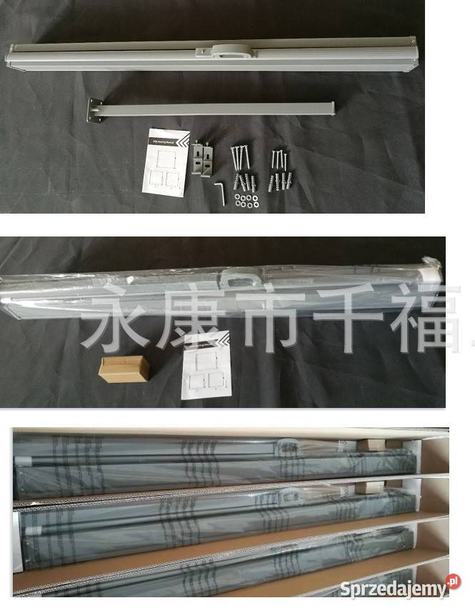 markiza roleta pionowa tarasowa czarna 160x300 Bosutów