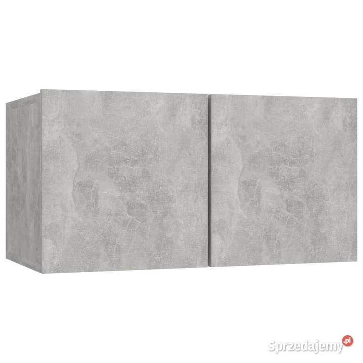 Szafki wiszące pod TV szarość betonu 60x30x30 sprzedam