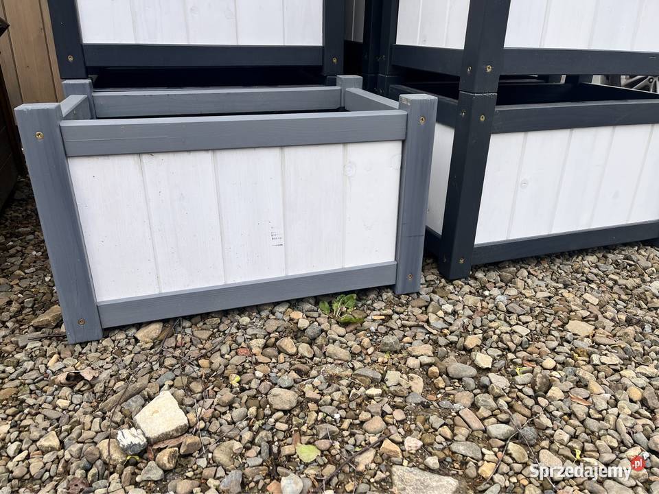 Donica ogrodowa doniczka donica drewniana Pilzno